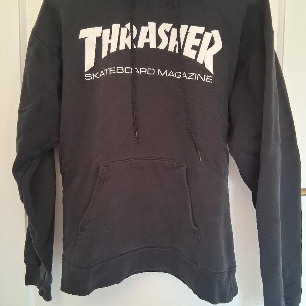 Women's Thrasher Black Pullover Hoodie